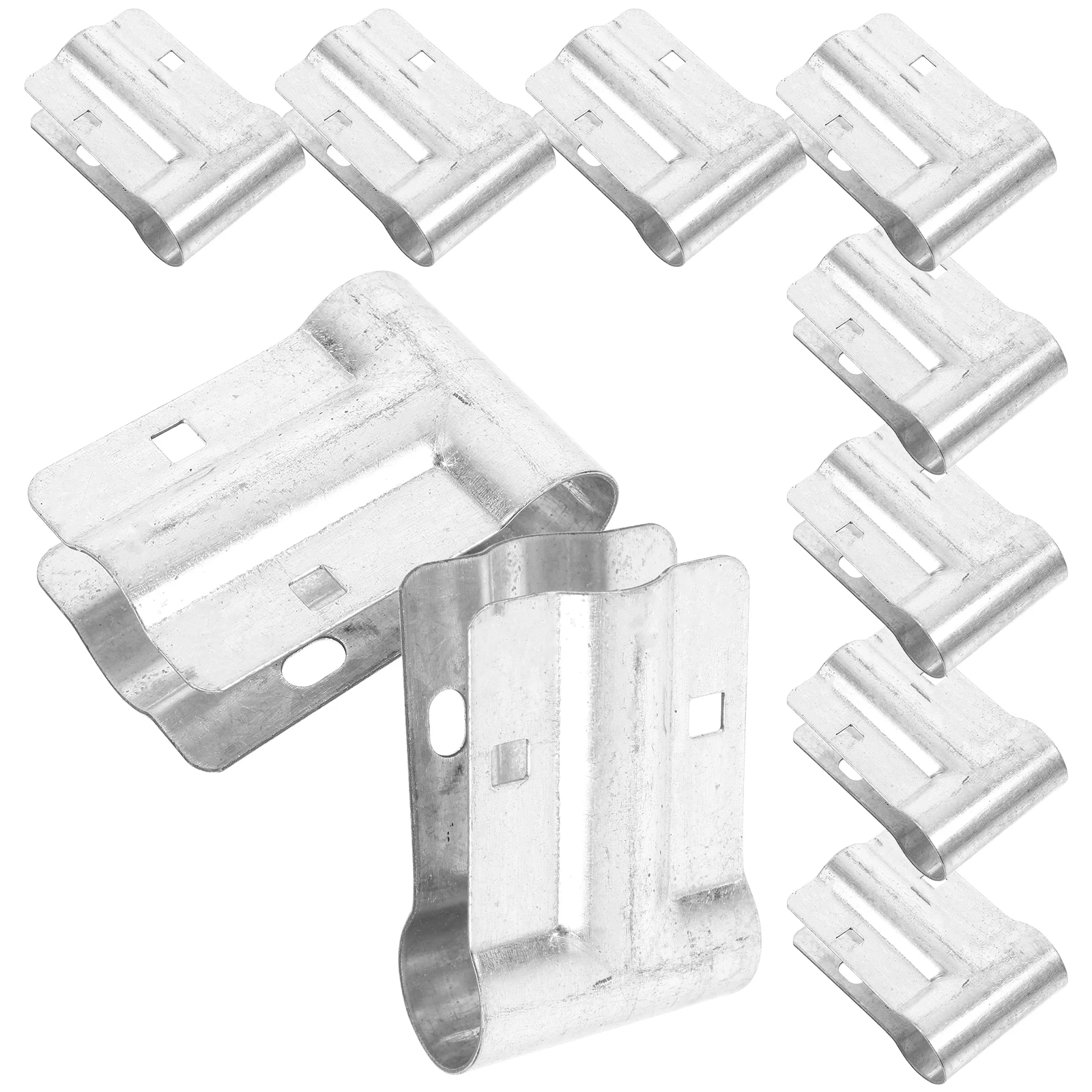 

Garden T-connector Jam Greenhouse End Rails Clamp Card Silver Hot Dip Galvanized Joint Clamps