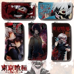 Tokyo Ghoul Anime Colourful Zipper Wallet High-Capacity Portable Long Purse Ticket Holder