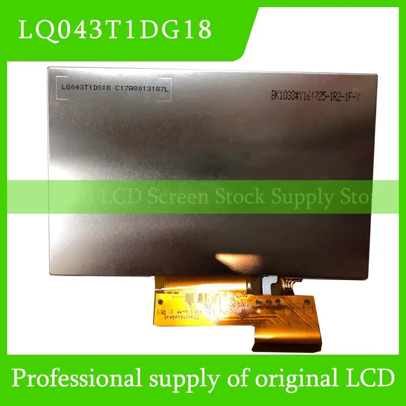 LQ043T1DG18 4.3 Inch Original LCD Display Screen Panel for Sharp Brand New and Fast Shipping 100% Tested