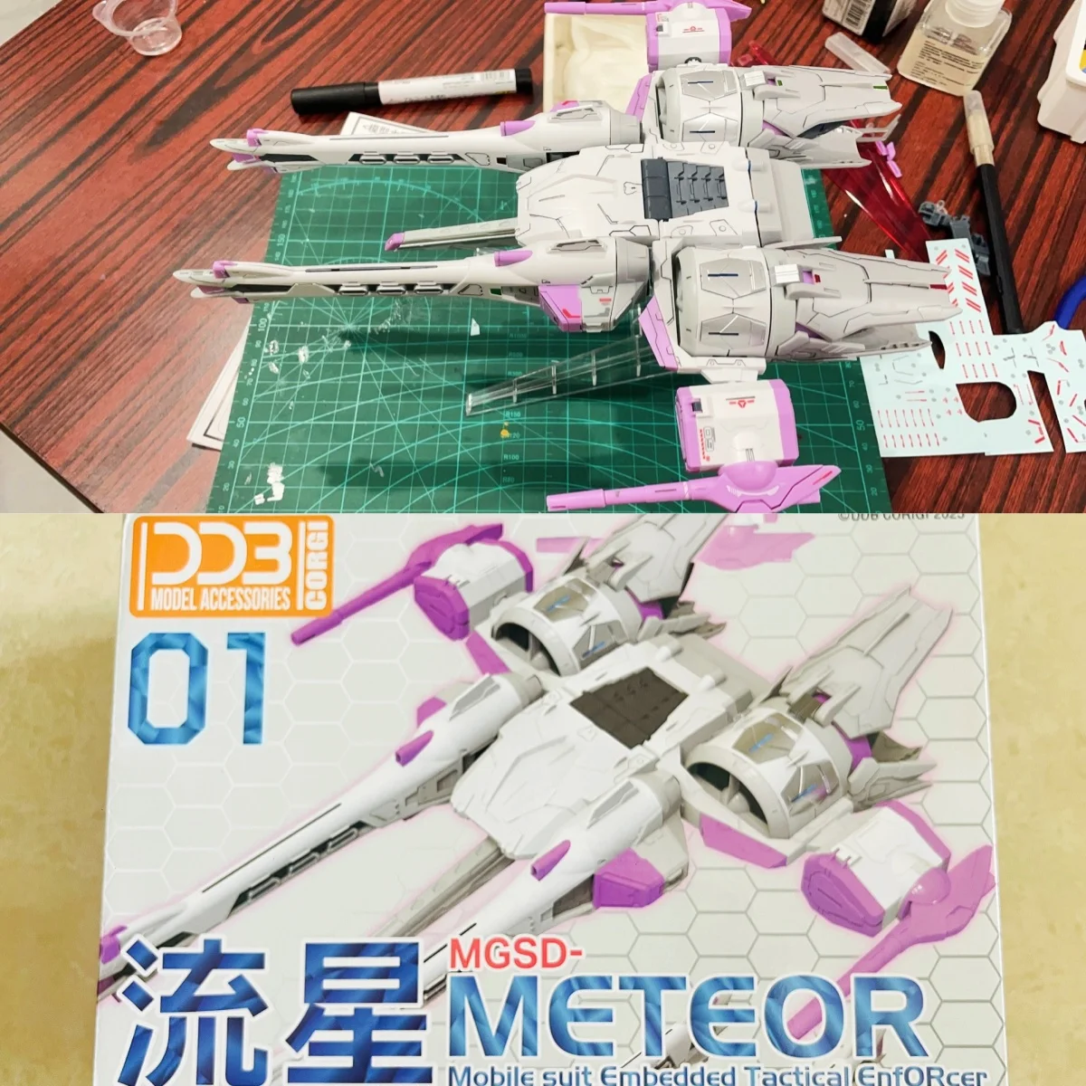 

Рюкзак DDB New Meteor FLIGHT для моделей MGSD HG RG в масштабе 1/144, индивидуальный дизайн, детская игрушка в подарок, подходит для большинства коллекционных фигурок