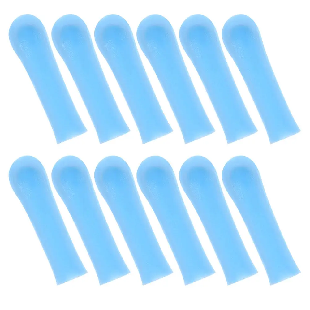 12Pcs Ear Wax Removal Covers Soft Silicone Sleeves Reusable Replacement Tips Compatible with Ear Cleaner Accessories