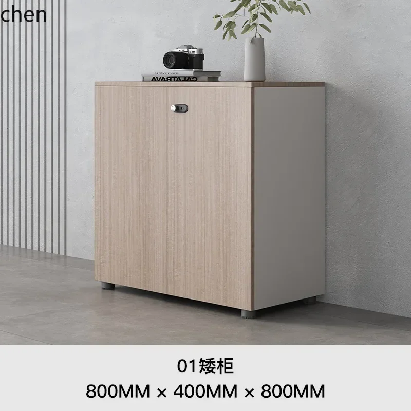 DSA Office Wooden Office File Cabinet with Password Lock Storage Filing Cabinet Office Furniture