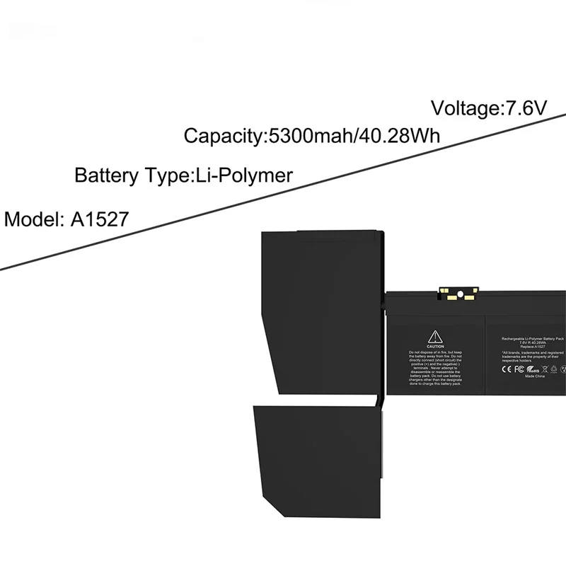 Imagem -03 - Jgtm-bateria do Portátil para Macbook 12 em Retina A1534 A1527 A1705 Início de 2023 Início de 2023 Mid 2023 Emc 2746 2991 3099 Mnyg2