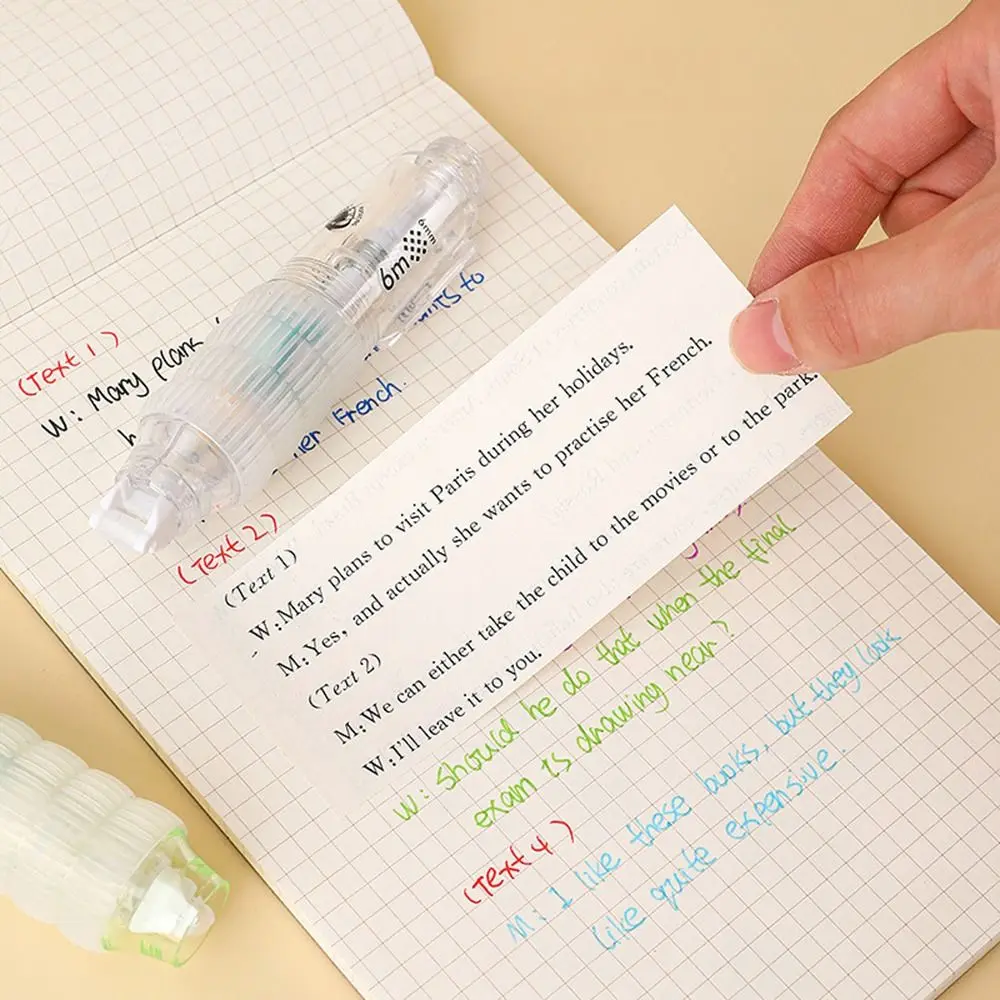 Pen Shape Dot Glue Pen Stationery High Viscosity Double Sided Adhesive Press to move DIY Glue Dispensing Pen for School Office
