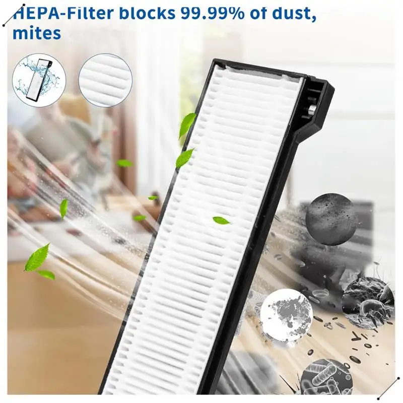 For Eufy X10 Pro Omni Parts Accessories Main Side Brush HEPA Filter Mop Cloth Dust Bags Replacement