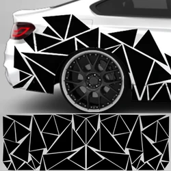 Freestanding Triangles Graphics Car Sticker Decal Decoration SUV Truck Vehicle Camping Rv Vinyl car modification Sticker