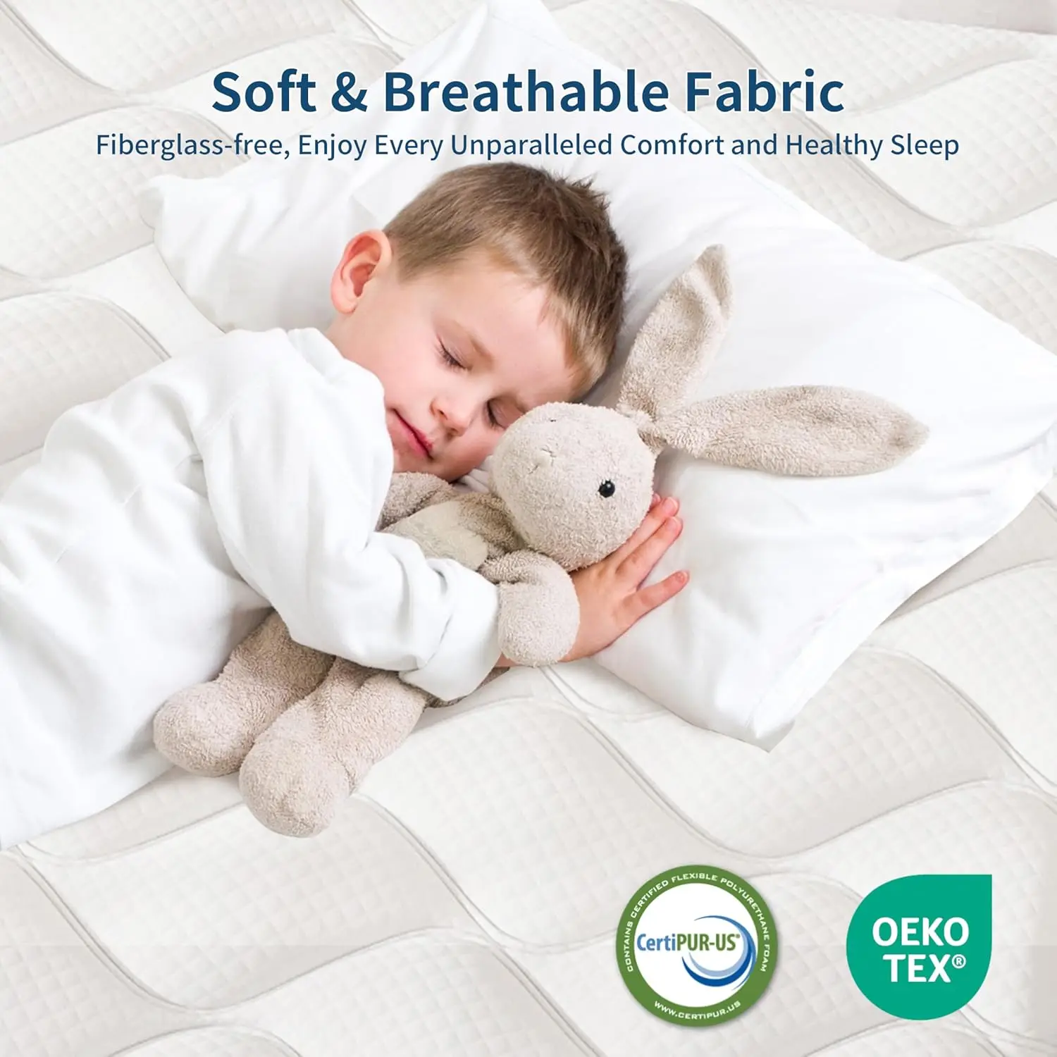 مرتبة كاملة الحجم 6 بوصة مرتبة هجينة سرير كامل في صندوق رغوة الذاكرة ونابض جيب فردي لعزل الحركة P