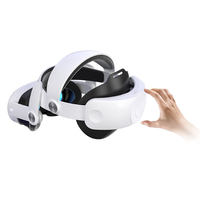 Elite Strap Replacement 10000mAh Extend Playtime and Comfort Comfort VR Strap Reduce Facial Stress for Meta Quest 3S VR Headset