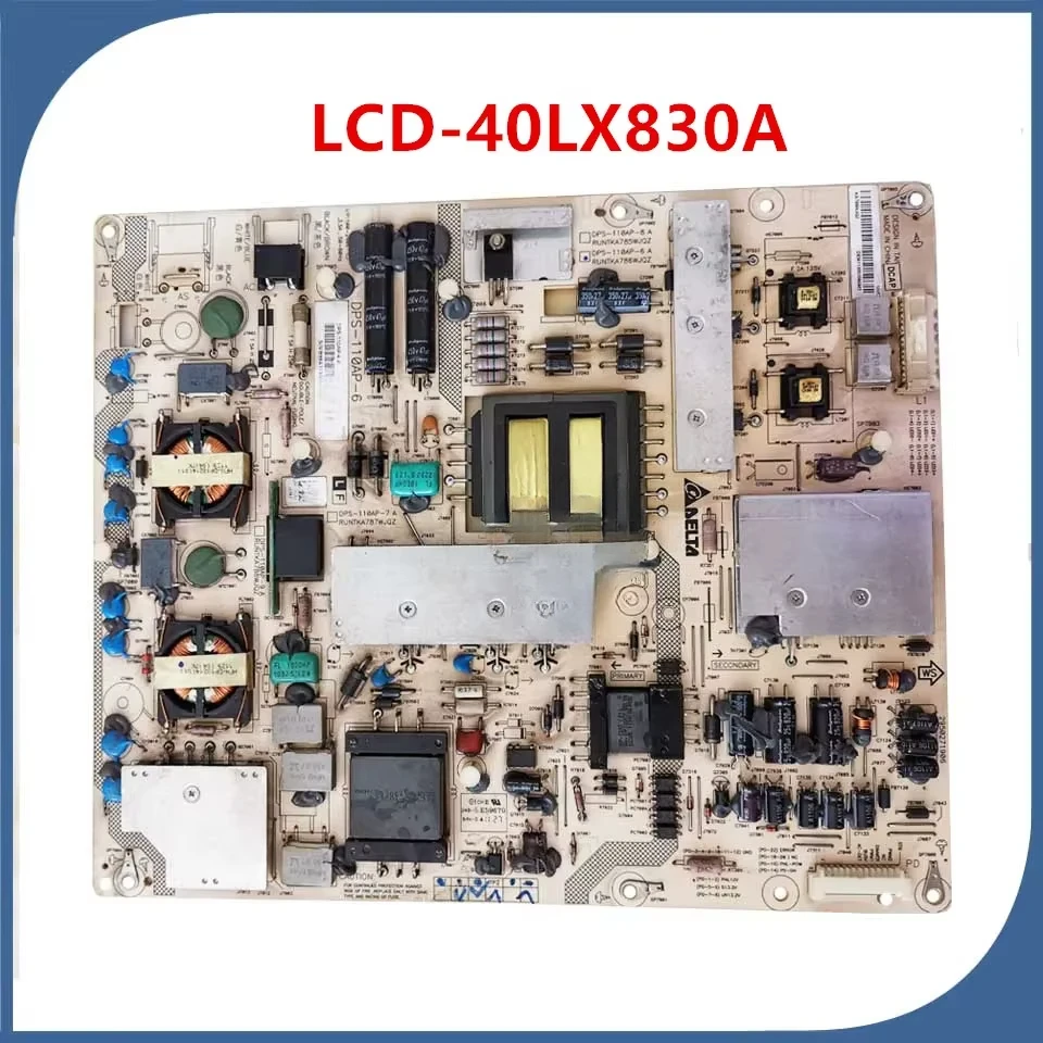 for Original power supply board LCD-40LX830A RUNTKA786WJQZ DPS-110AP-6 good working  board