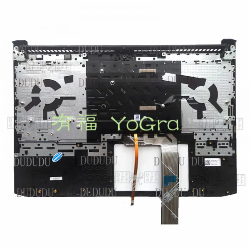 D 5CB1D04600 لينوفو IdeaPad Gaming 3-15IHU6 15ACH6 Palmrest KB بدون لوحة اللمس