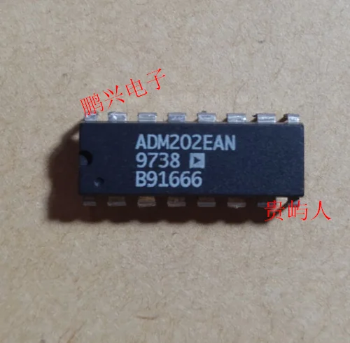 Free shipping  ADM202EAN ADM202JN IC  DIP-16   10PCS