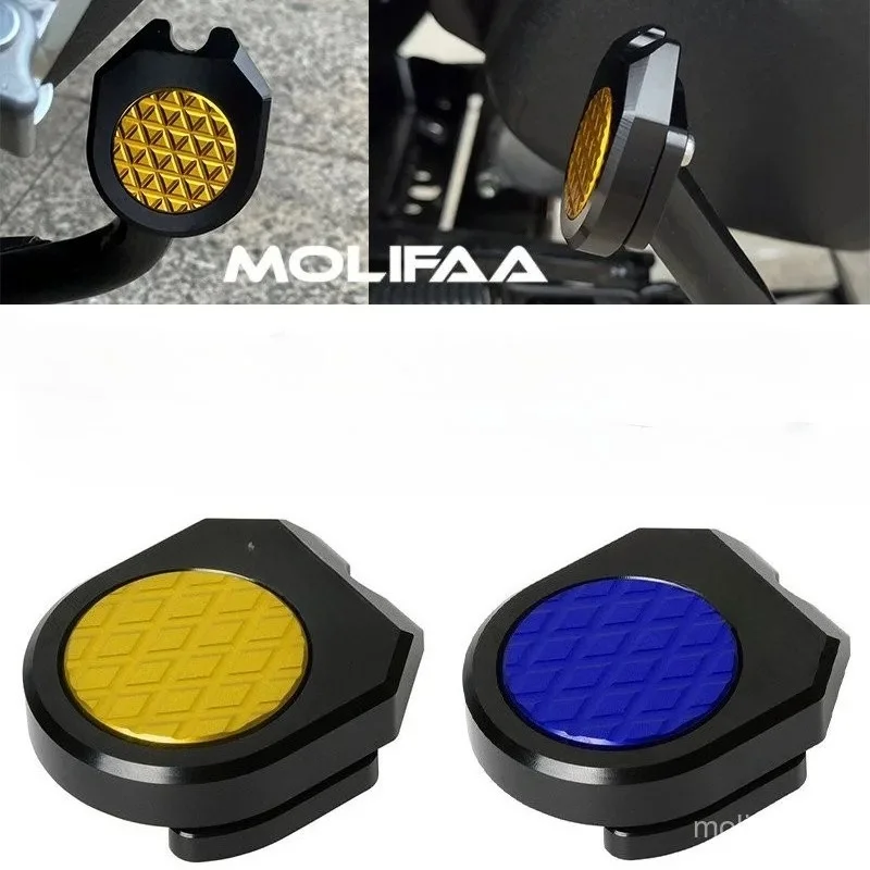 Enlarge Plate Motorcycle Kickstand For Yamaha XMAX 250 300 400 NVX NMAX AEROX 155 Enlarger Stand Extension Foot Pad Accessories
