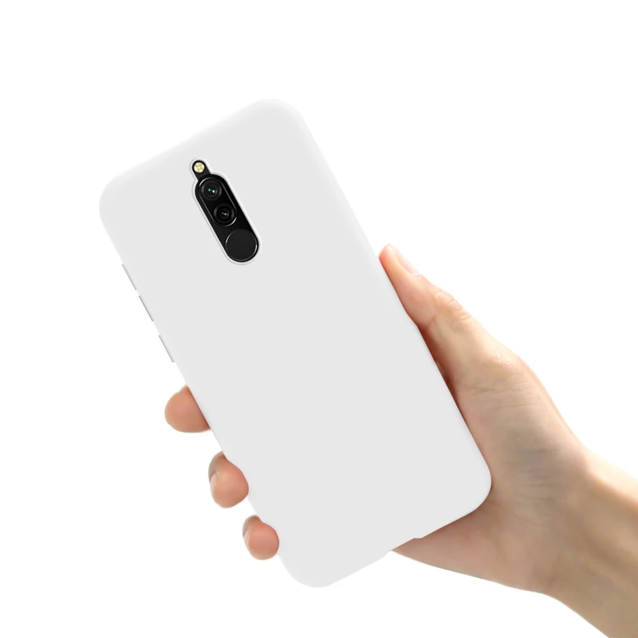 Für Xiaomi Redmi 8 Fall Weiche TPU Candy Farbe Matte Abdeckung Silikon Fall Für Redmi 8 8A Dual 8A pro Zurück Shell Abdeckung Coque Bumper – Detail 17