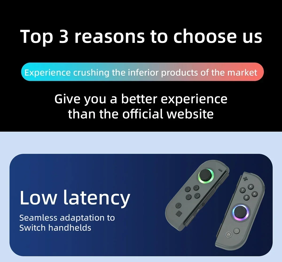 New Multiple Colors Joy pad Controller For Nintendo Switch Wireless Gamepad Dual Vibration Joycons Switch Controllers Joystick