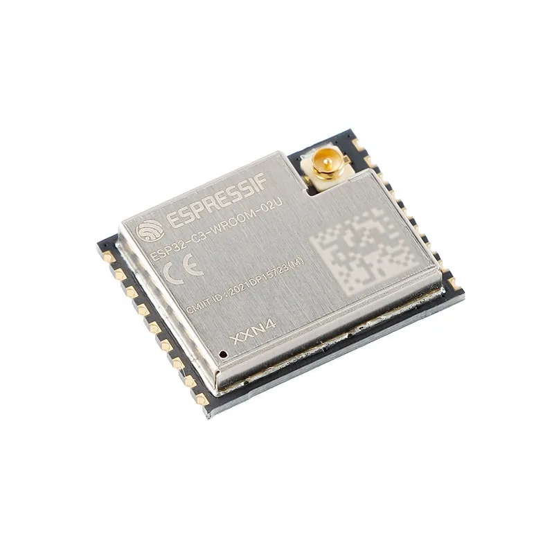 ESP32-C3-WROOM-02U-N4 RISC-V Single Core WiFi BLE5.0 MCU Module External Antenna Arduino Compatible For IoT Makers Engineers S