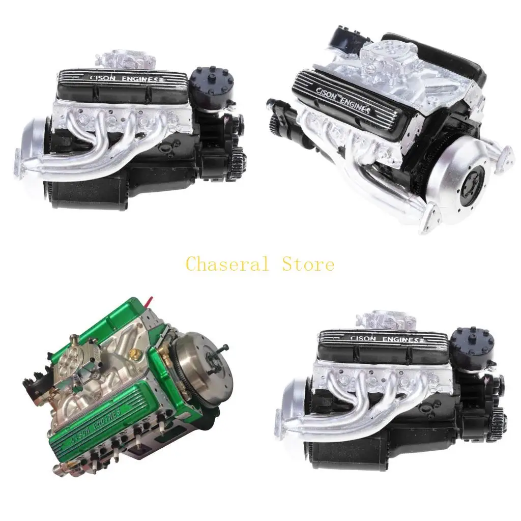 E7CE Desktop Engine Replicas Figurine With Detailed Component for Children Adult