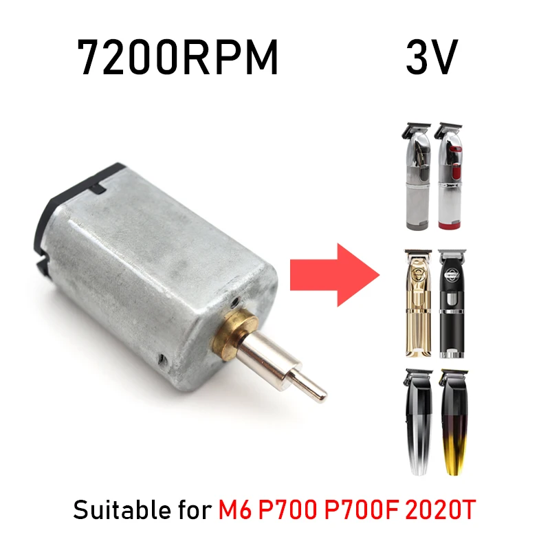 7200 U/min Haarschneidemaschine Motor Motor Professionelles Reparatur-Ersatzwerkzeug für M5(f) P800(f) 2020C und M6 P700(f) 2020T – Detail 7