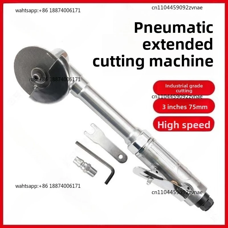 3 inch pneumatic straight sand machine 75mm pneumatic cutting machine, angular elongated grinding wheel cutting machine,