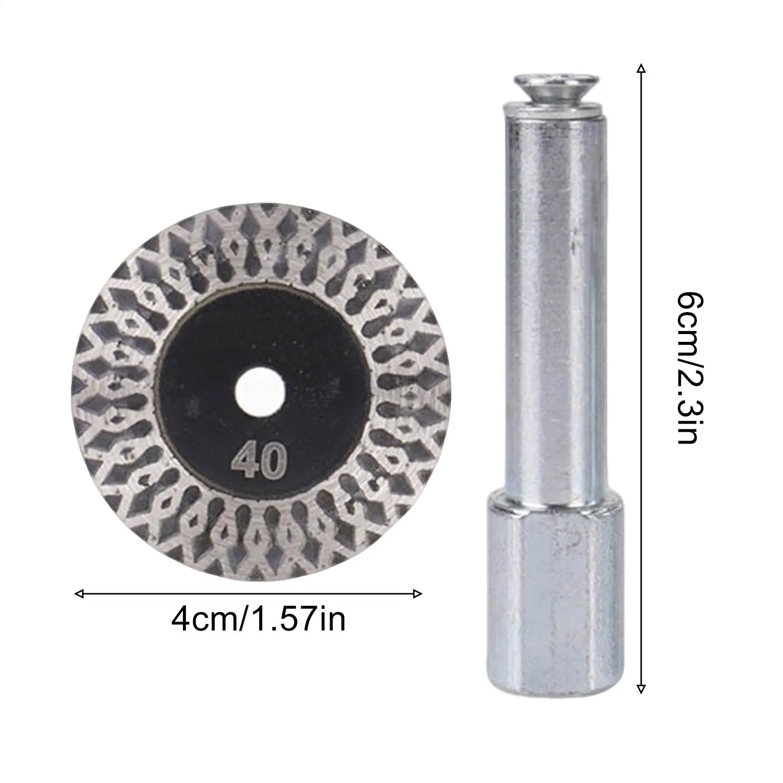 

Tile Cutting Tools 40mm Heavy Duty Metal Hand Tools Angle Grinder Discs For Concrete Glass Stone Tile Paint Steel Carbon Ceramic