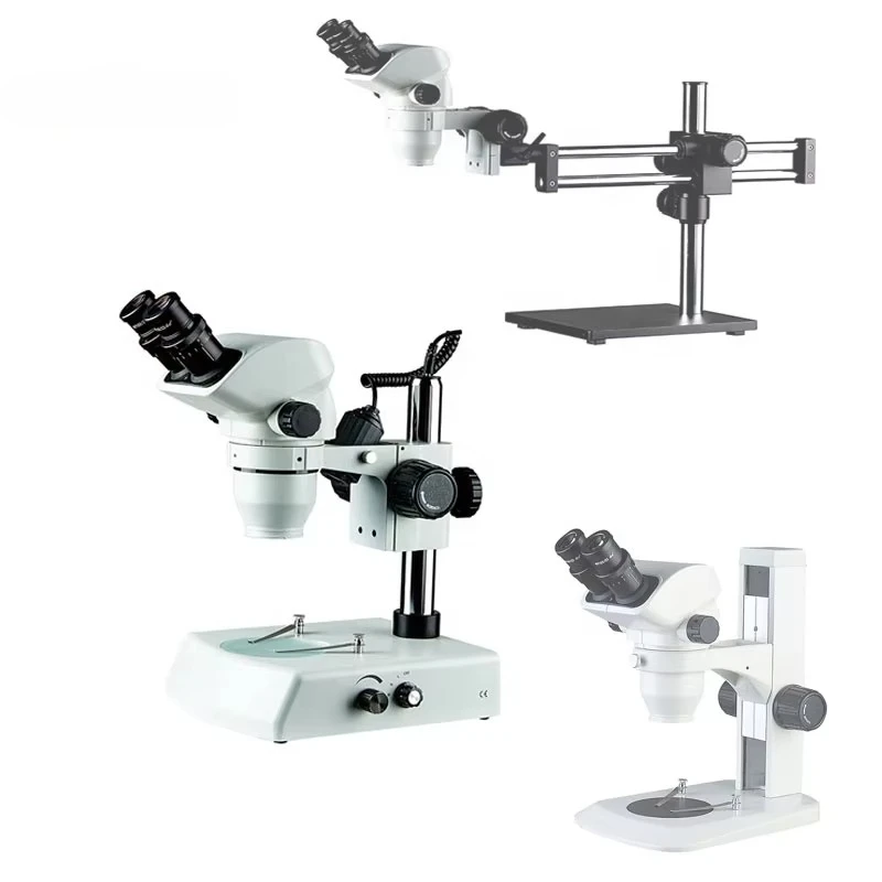 10X-120X Inspection Research Binocular Microscope Stereo Microscope Zoom for PCB & Phone Repair