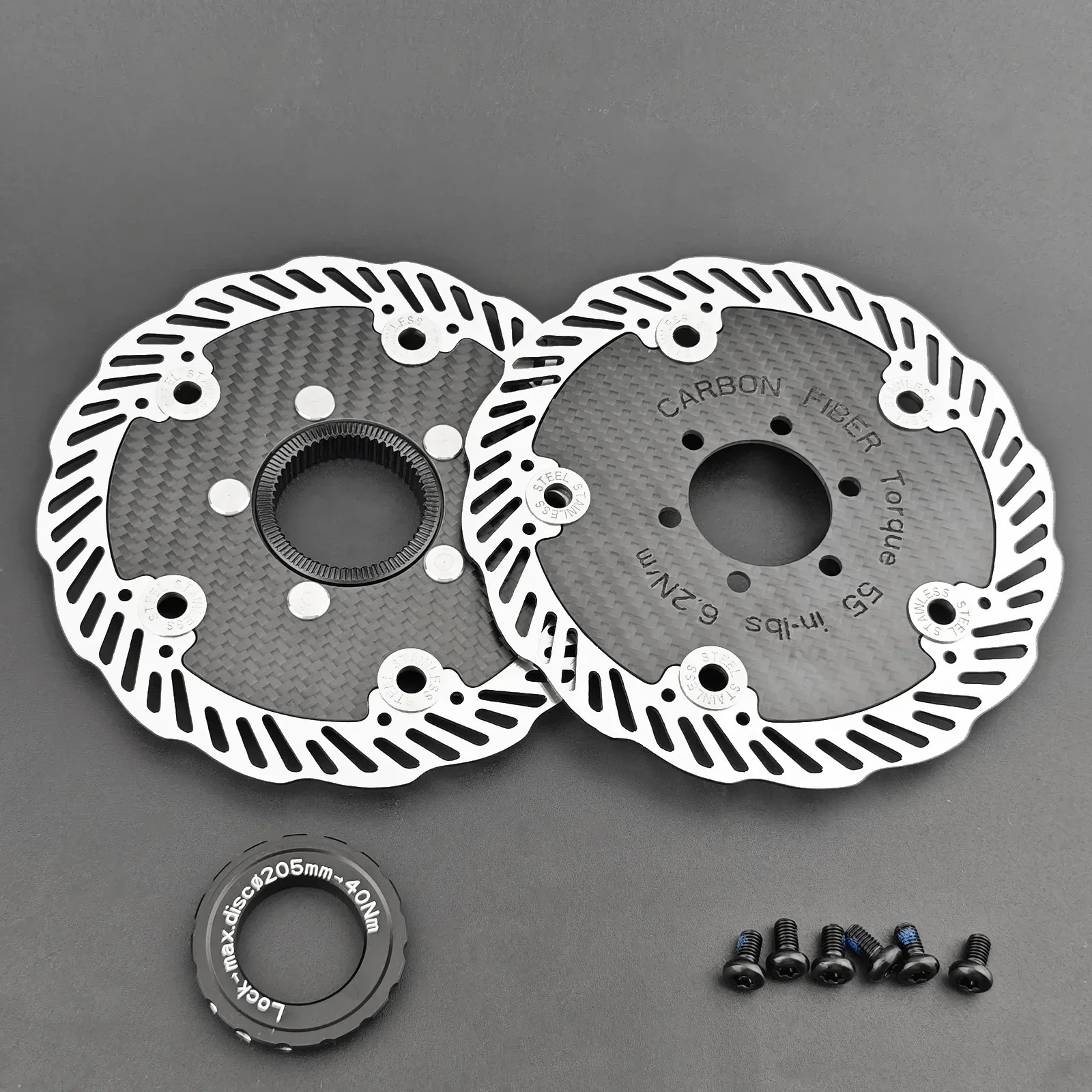 AliExpress ZRD 140/160mm Carbon Fiber Bike Disc Rotor, Ultra-light High-strength Disc Brake Pad for MTB & Road Bike Cycling Accessories