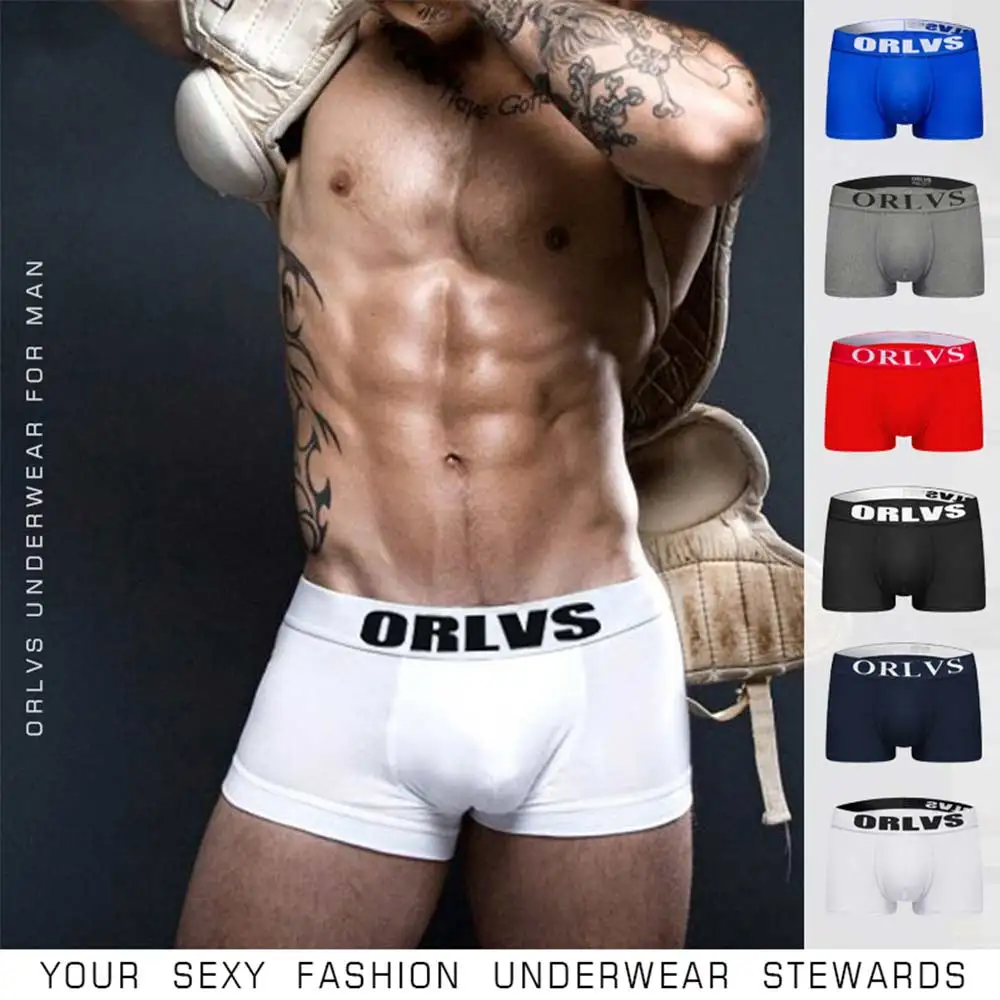 6PCS Mens Underwear Sexy Lingerie Cotton Man Jockstrap Briefs Boxers Shorts Panties for Men Male Sport Underpants