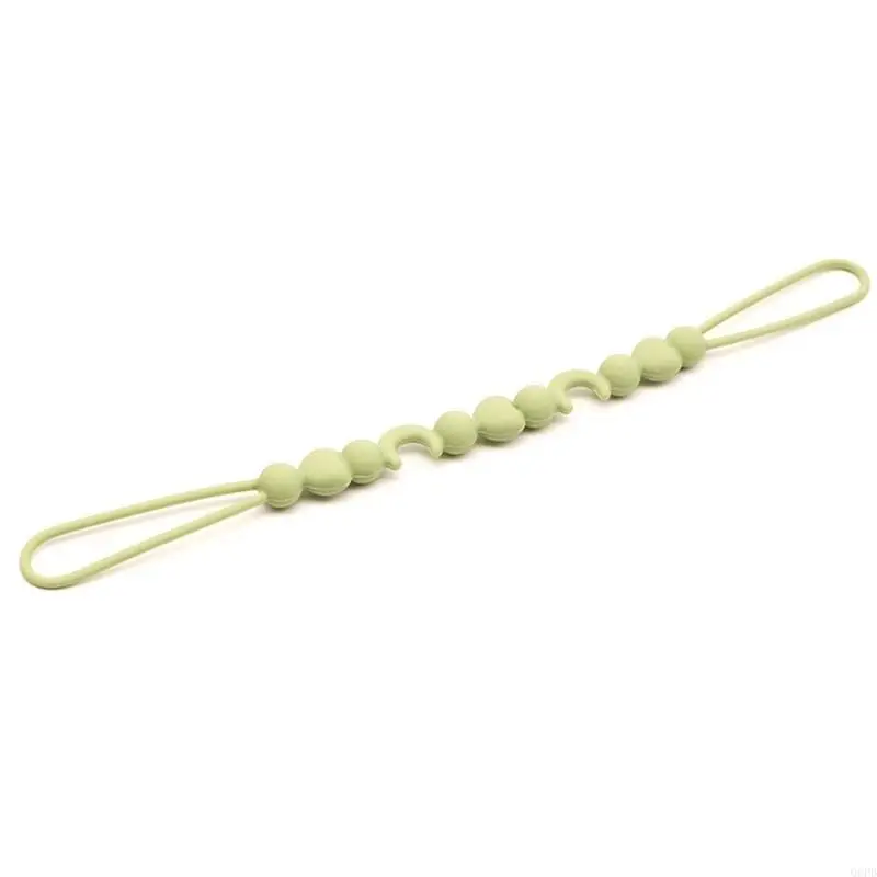 

Silicone Pacifier Clip Soft Flexible Teether Toy Holder Soother Clip Chain Gift
