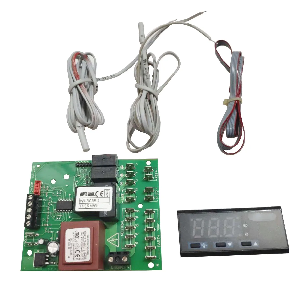 WUBC3E-2 THERM831 Panel Data Cable Printed Circuit Board Replacement for  BC2-U/HJ2PC Refrigerator Refrigerator