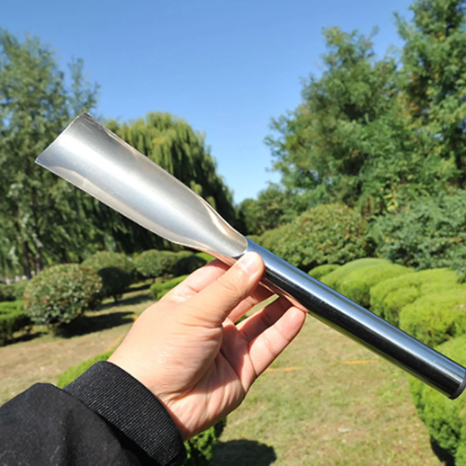 مجرفة صغيرة محمولة متعددة الأغراض ذات شكل محدب، مجرفة شفرة حادة لحفر وزراعة الأعشاب الضارة