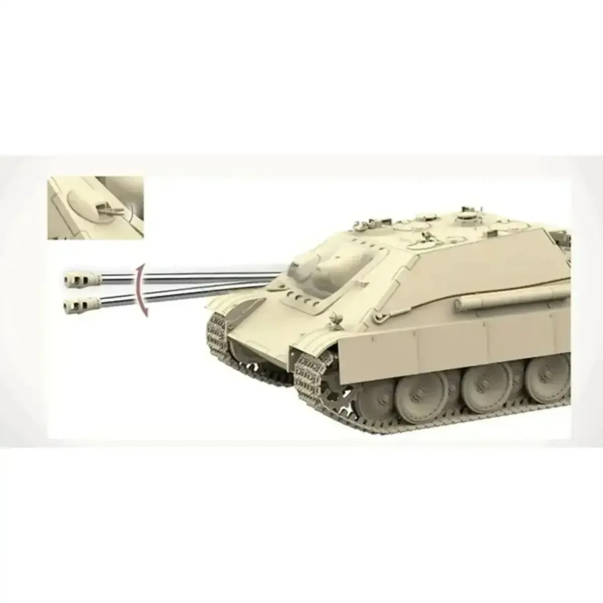 

TAKOM Коллекционная детская игрушка в подарок 35002 Германия Jagdpanther G2 (Sd.Kfz.173) Танковый разрушитель 1/35 Модельный комплект в сборе