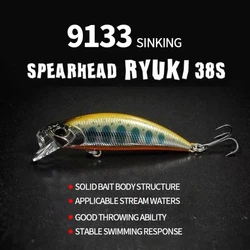 1 sztuk Minnow Lure3.8cm 3.2g błystka sztuczne Jerkbait jakości haki Wobbler Crankbait błystka