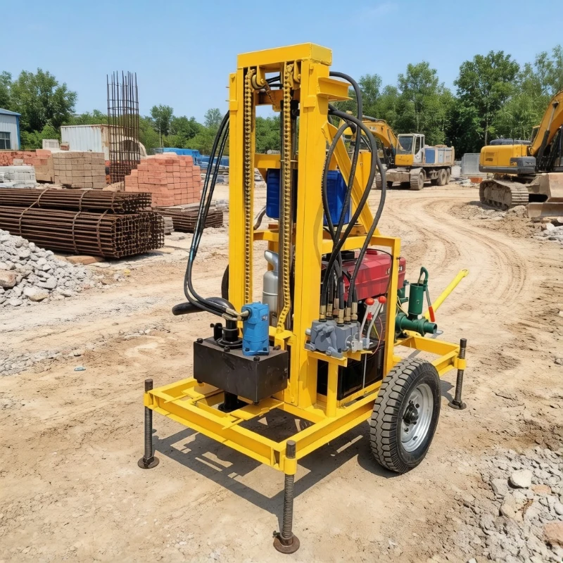 

Hot Sale Portable Water Well DrillingWell Deep Rock New M60 Drill Rig Deep Water Well Drilling Rigs Water Well Rotary Drilling