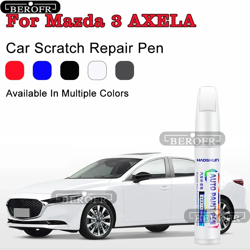 

Ручка-краска Axela для Mazda 3, перламутровая, белая, душа, красная, платиновая, сталь, серый, Mazda 3