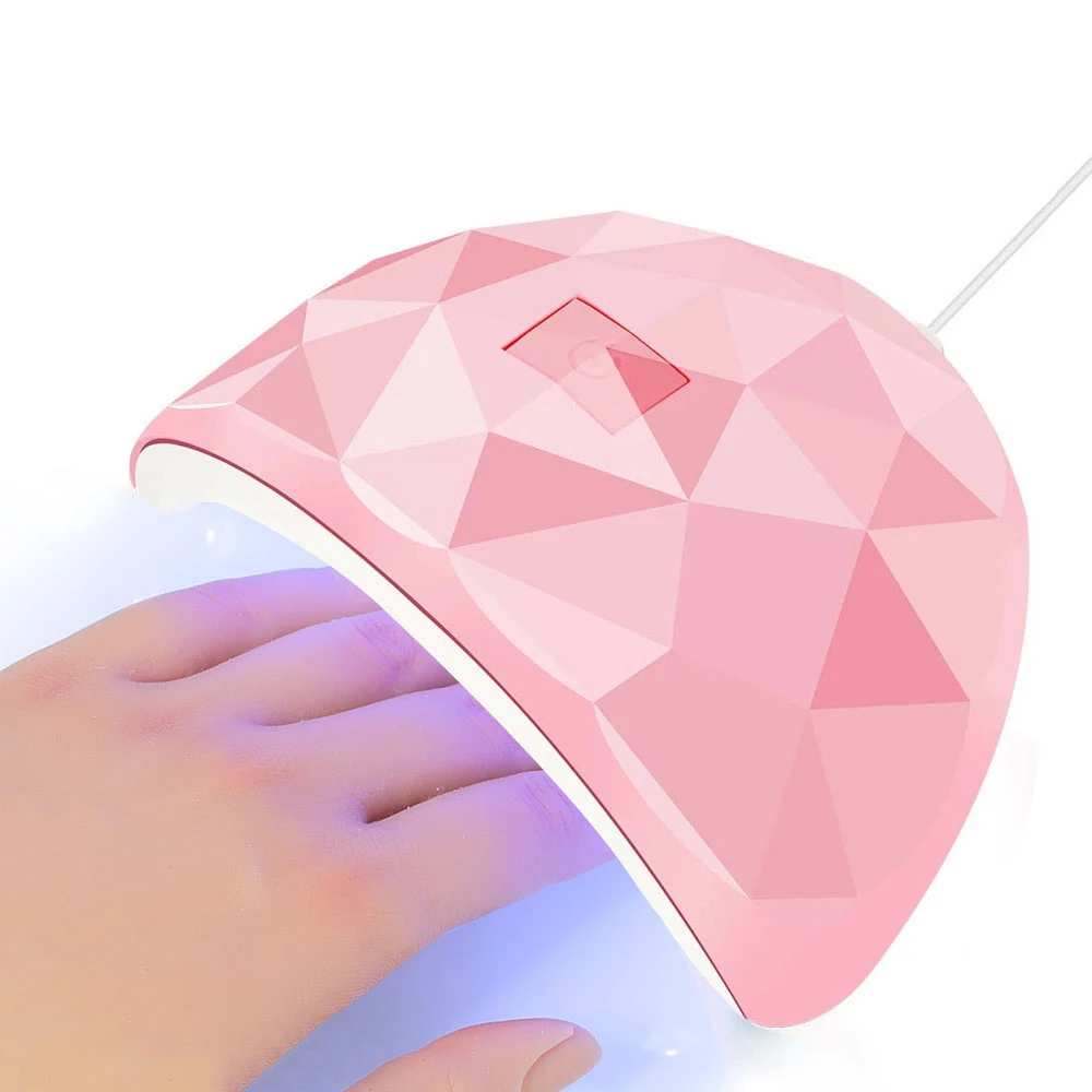 YIKOOLIN-Prego Set com Lâmpada LED UV, Gel Polonês, Secagem Lâmpada, Kits Lixadeira Elétrica, Prego Máquina Broca, Ferramentas Manicure