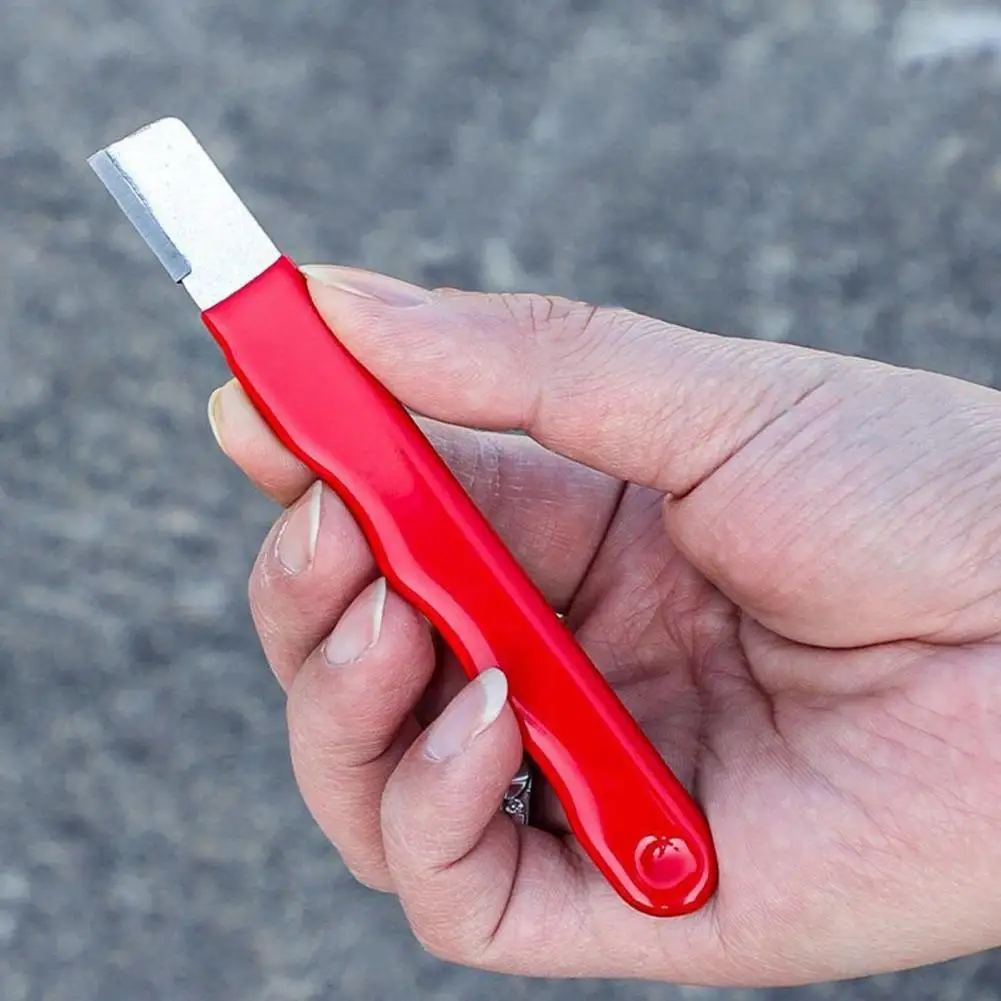 Fish Hook Sharpener Outdoor Tool Sharpener Dual-purpose Whetstone Cutter Sharpener for Outdoor Tools Loppers Pruning Shears Fish