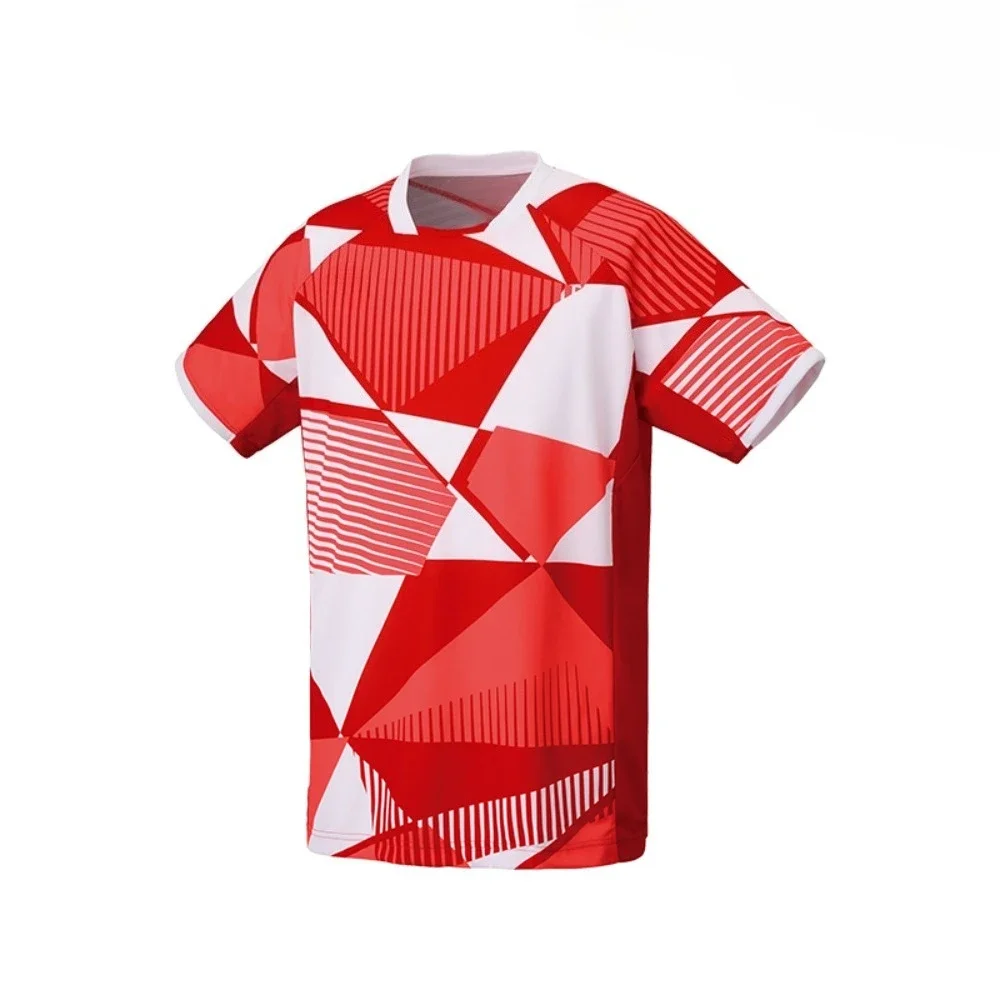 Robe 3D Honeycomb Speed In Stock 2025 Men's and Women's Ice Silk Badminton Drying Competition Training All in One Shirt