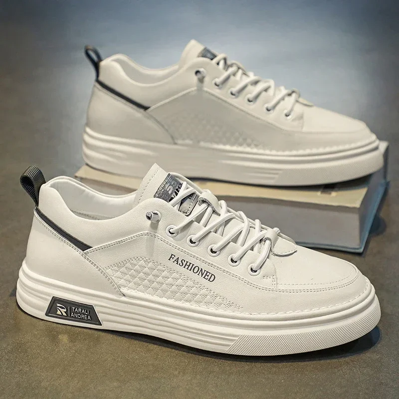 Chaussures de sport confortables pour hommes, chaussures d'extérieur polyvalentes, semelle optique classique, ventilation simple, non ald, mode décontractée