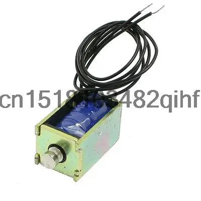 Open Frame Electromagnet Electric Solenoid DC 6V 1.2A 3mm 19gf