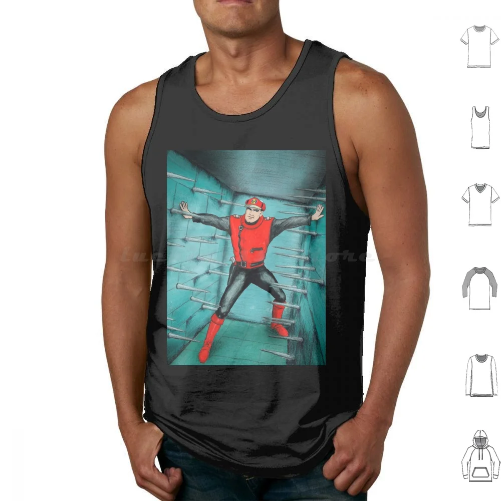 My Version Of One Of The Pieces Of Art From The Captain Scarlet Credits. Tank Tops Vest Sleeveless Captainscarlet Spectrum