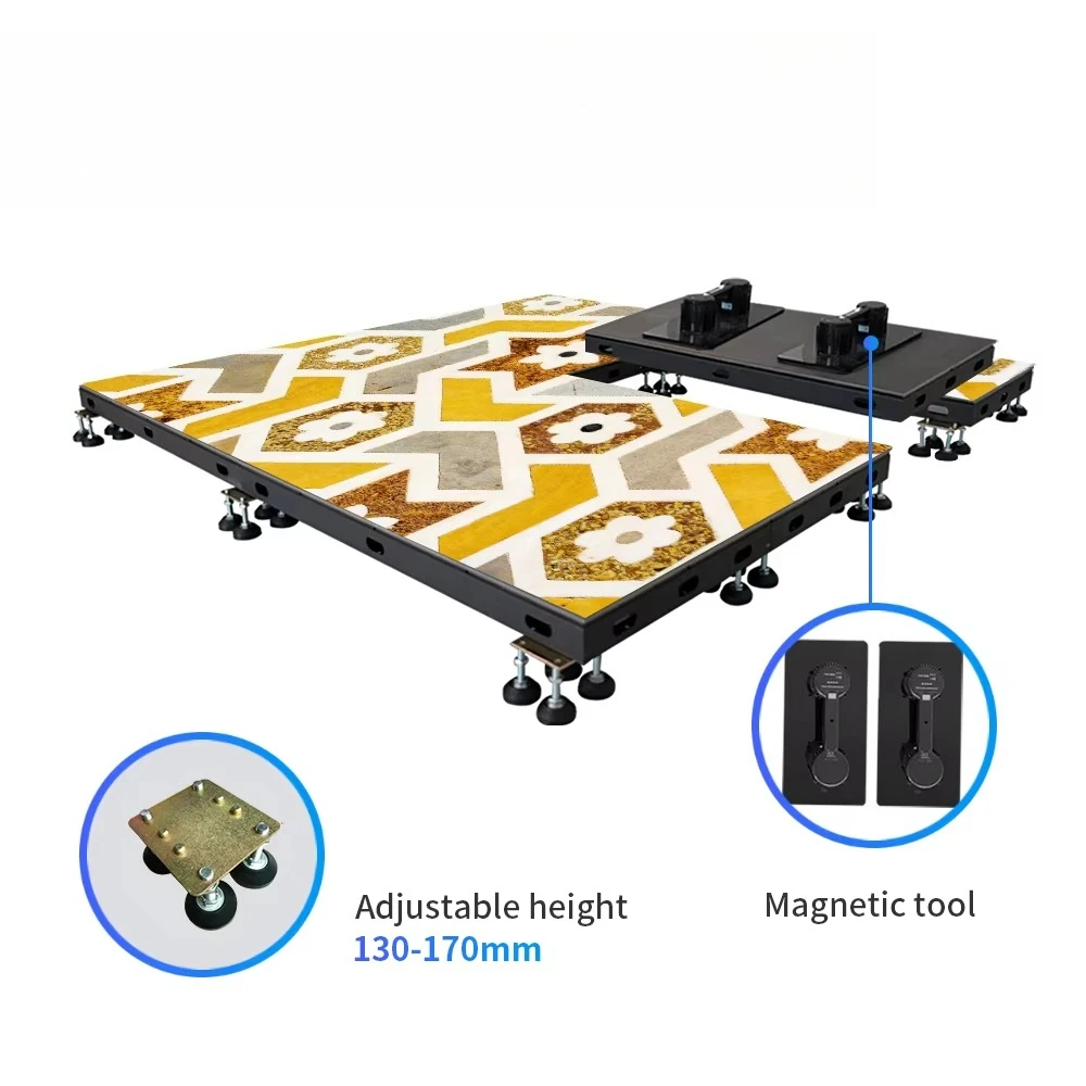 Interactive Dance Floor Tile Waterproof Pixel Light Emitting Diode Digital Light Emitting Diode Advertising Panel