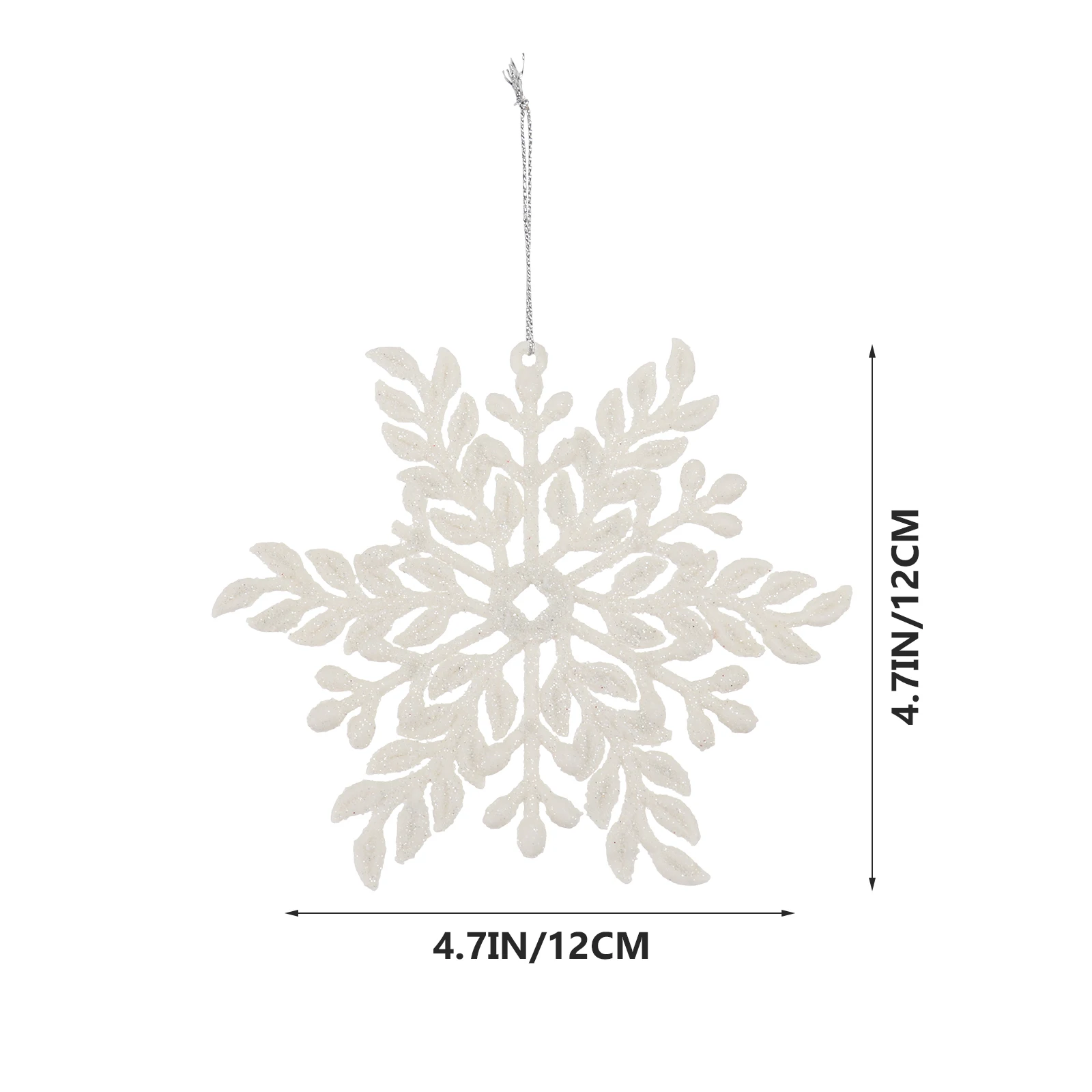 

12pcs Christmas Tree Pendant Plastic Decorative naments for Home Hotel Party Bright Xmas Supply Hanging Decor