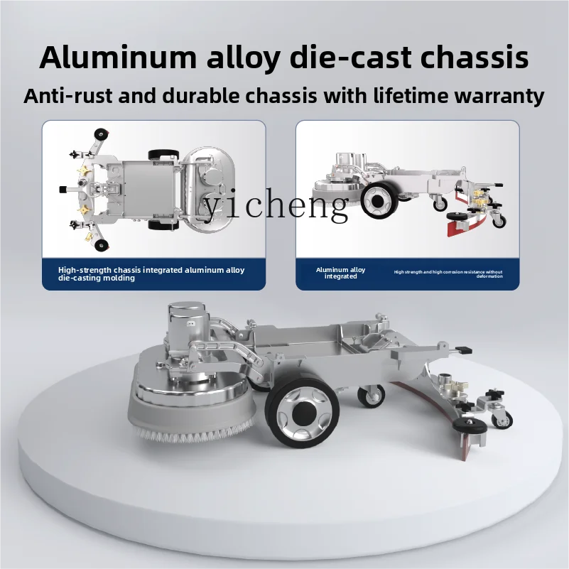 ZZ Hand Push Washing Machine Industrial Commercial Sweeper Factory Warehouse Supermarket Restaurant Workshop