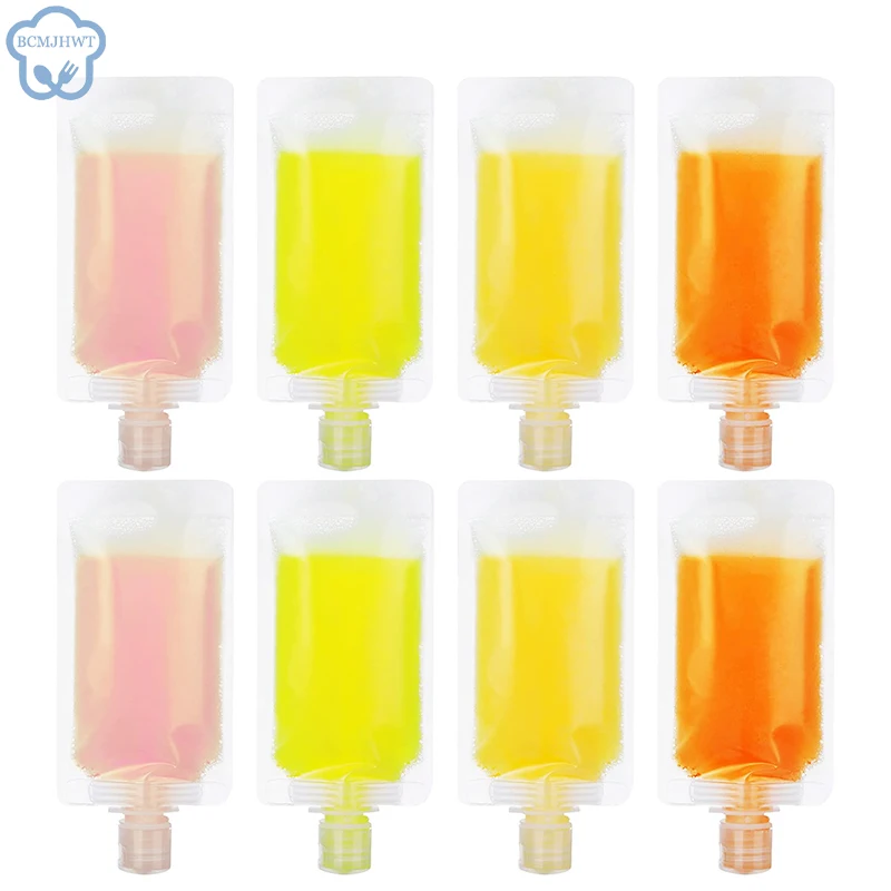 5/10 шт., пластиковые пакеты для упаковки жидкости, 30/50/100 мл