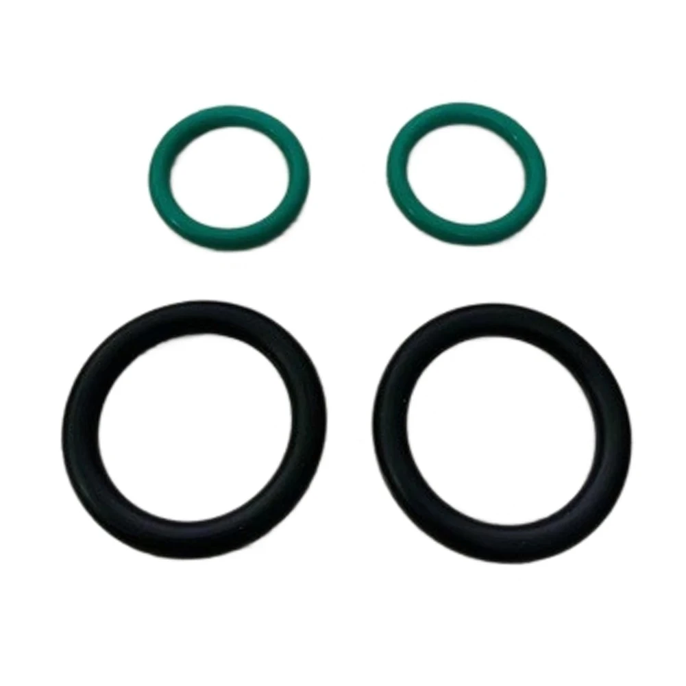 4PCS Solenoid Valve O Ring Seals Set 11367506178 11367546379 Compatible with For BMW 2 0 Petrol Engines N40 N42 N46