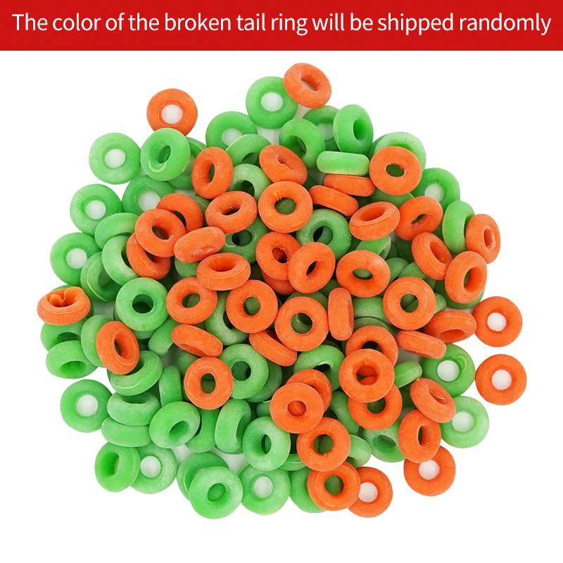 50Pcs Pig Cattle Sheep Cutting Tail Docking Rubber Rings High Elastic Tendon Rubber Castrating Ring Farm Animal Accessories 6