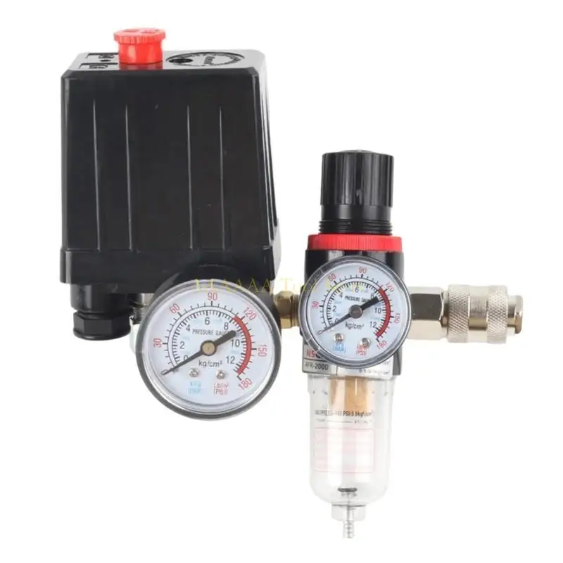 A2BE Efficient Compressor Motor Switches with Integrated Manometer & Separators for Home