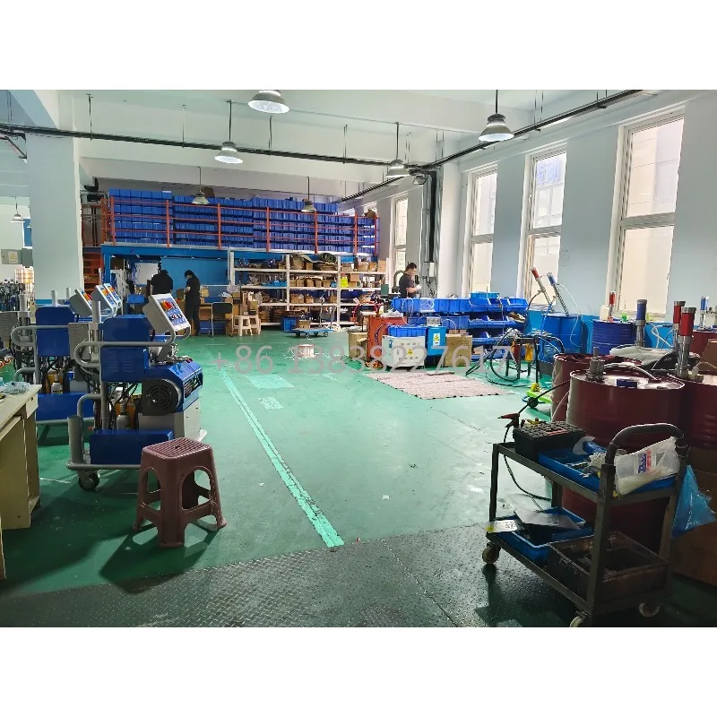 Polyurethane Spraying Machine with Original Imported Plunger Pump & Solenoid Valve, Low Failure Rate, High Energy Conversion