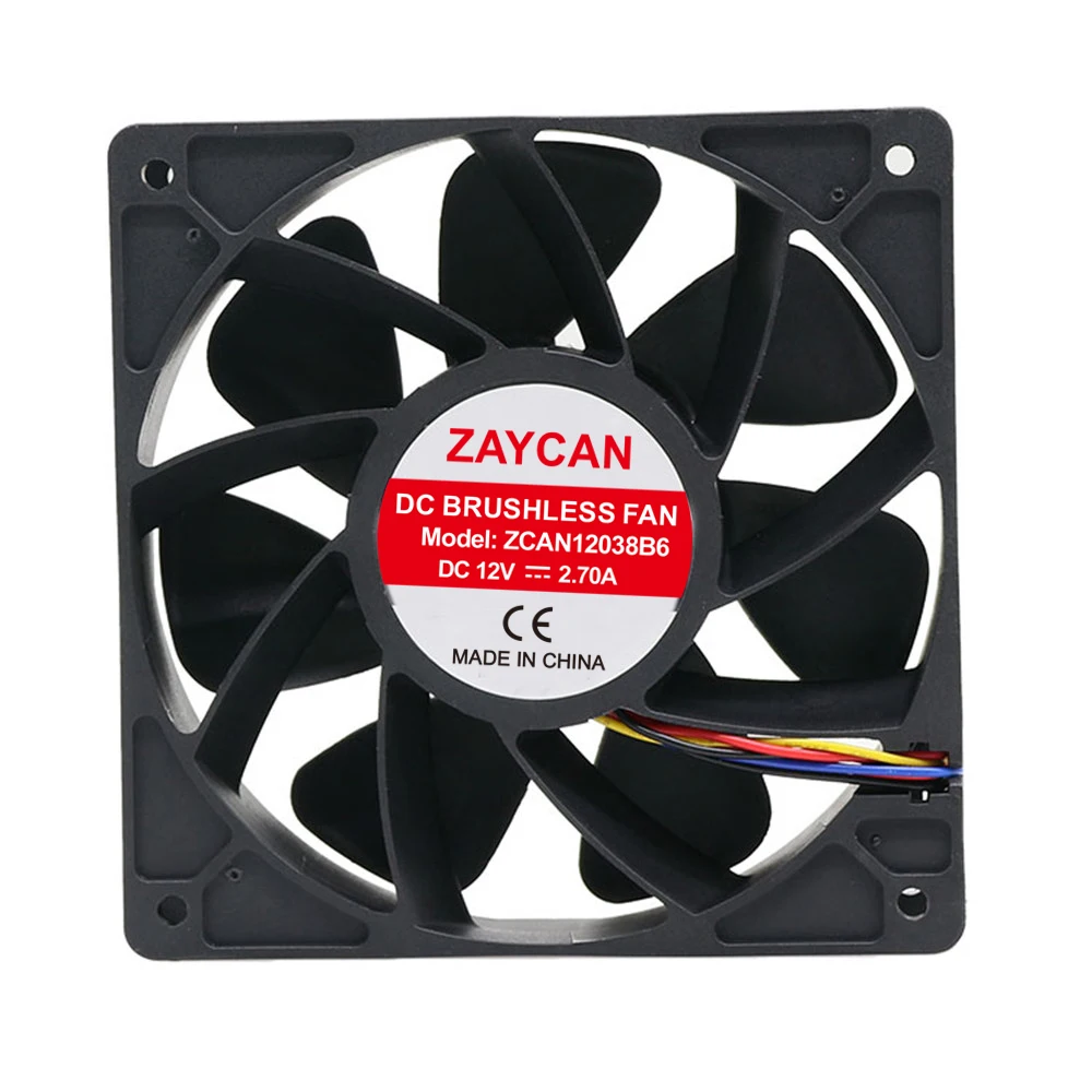 رائجة البيع نوعية جيدة 12038 Asic مينر برودة 120 مللي متر * 120 مللي متر * 38 مللي متر 6000RPM S9 S9i S9J L3 + S17 Antminer مروحة التبريد #1