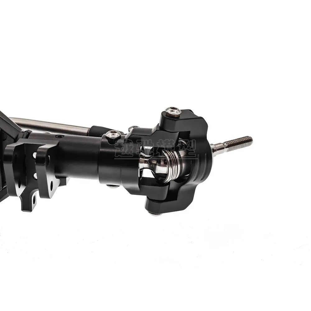 1/10 RC Cars Complete Aluminum Alloy Front Rear Axle for RC Crawler Axial WRAITH Rock Racer 90018 90045 RR10 90048 90053