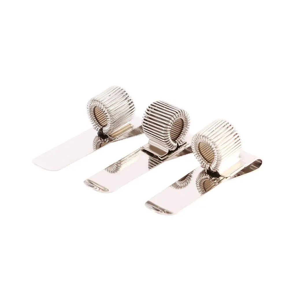 แพทย์แบบพกพาเครื่องเขียนโน้ตบุ๊คโลหะสปริงเดี่ยว/คู่/สามผู้ถือปากกาพร้อมคลิปหนีบกระเป๋า